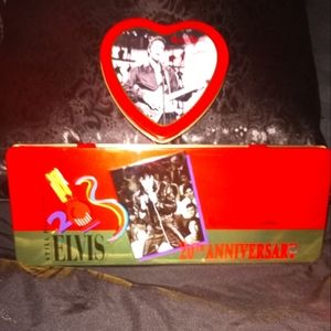 Elvis Collectibles Hinged Box 20th Anniversary plus 1